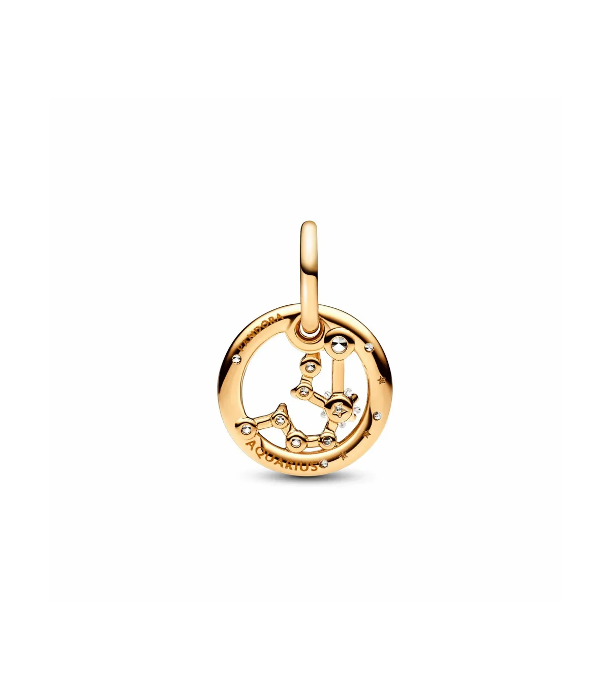 Pandora Shine Aquarius Zodiac Pendant Charm - 762717C01